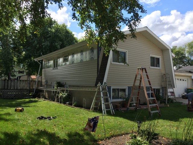 ABC Siding Project in Progress